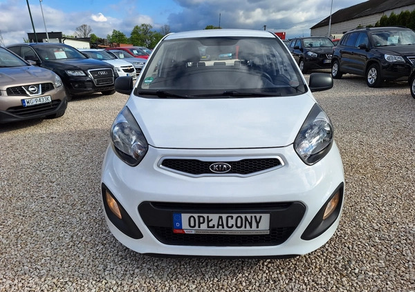 Kia Picanto cena 19999 przebieg: 138200, rok produkcji 2012 z Kleczew małe 379